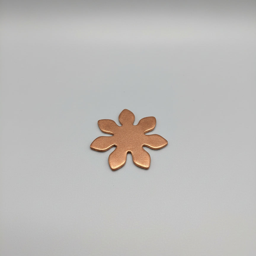 EV064 Copper Blank - Cute Flower