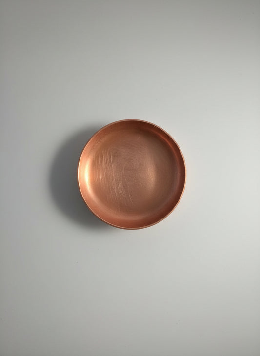 EV164 Copper Blank  - Trinket Dish - Round with Rim