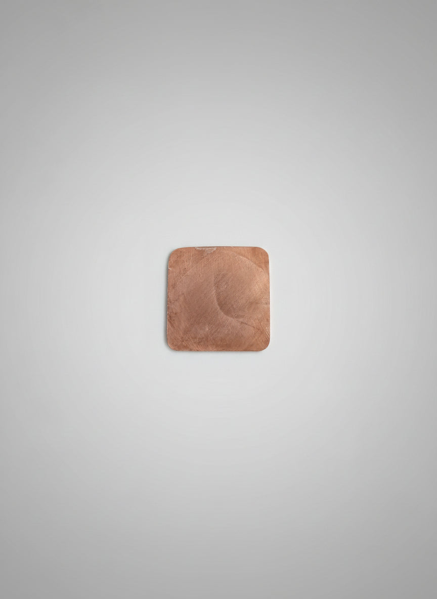 EV101 Copper Blank - Large Round Corner Square
