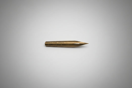 TOOL169 - Hinks, Wells and Co Brass Writing Point NIB - Dip & Feather Quill Pens