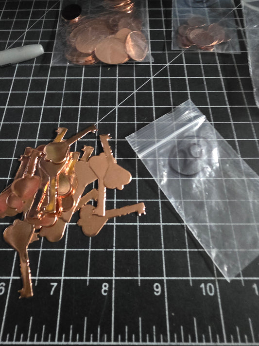 EV150 Ébauche de clé en cuivre divers - Clé