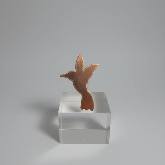 EV039 Copper Blank Nature - Large Hummingbird