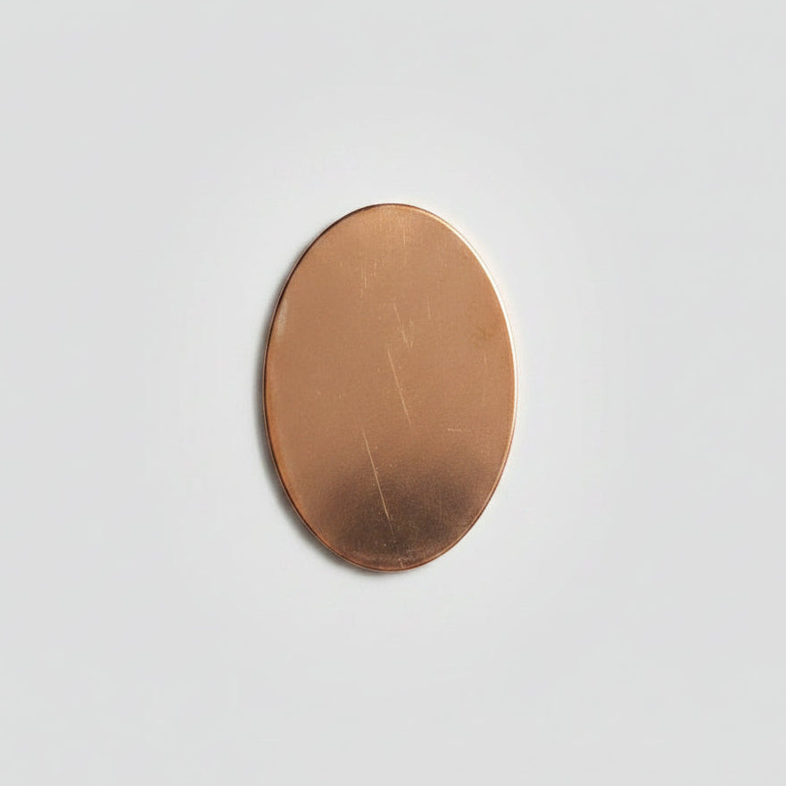 EV134 Copper Blank - Rectangle 1 x 1 1/2"