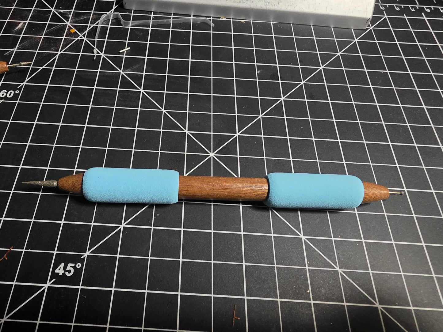 TOOL101 Double Ended Diamond Tool for Etching, Sgraffito, or Cleaning Tool