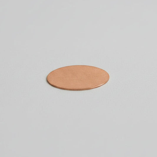 EV005 Copper Blank  - Small Oval