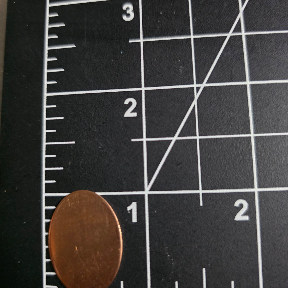 EV005 Ébauche de cuivre - Rectangle à coins arrondis