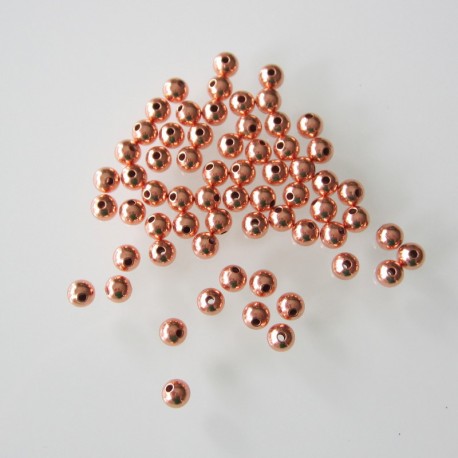 EV103 Copper Blank -Small Bead - Pack of Ten