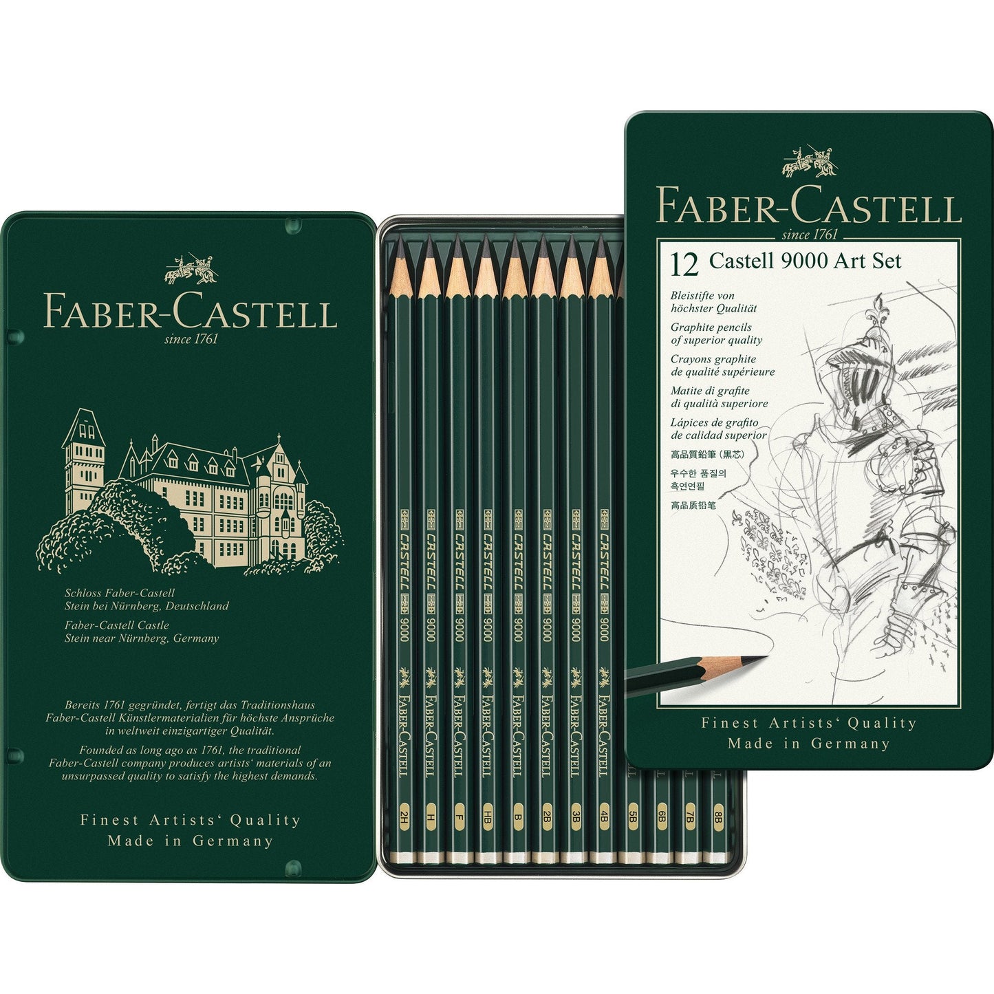 Faber-Castell - CASTELL 9000 Graphite Pencil - Sets