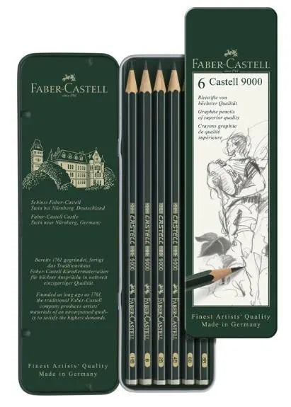 Faber-Castell - CASTELL 9000 Graphite Pencil - Sets