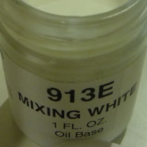 Overglaze Painting Colours 913E- Mixing White (oil base)