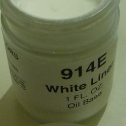 Overglaze Painting Colours 914E-FL White Liner (oil base)
