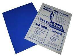 C-7 PnP (Press n' Peel) Blue transfer paper - 1 sheet