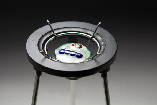 TOOL170 Amazing 2 In 1 Package!    Steel Torching Basket with Fork - The Best Kiln and Firing Tool.