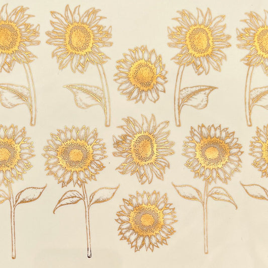 Milestone Decals -Sunflowers