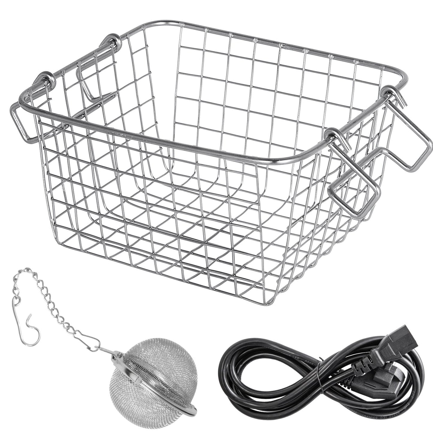 VEVOR Ultrasonic Cleaner 2L Digital Ultrasonic Parts Cleaner with Timer 40kHz Professional 304 Stainless Steel Ultrasonic Cleaner 110V for Jewelry Watch Glasses Diamond Eyeglass Small Parts Cleaning