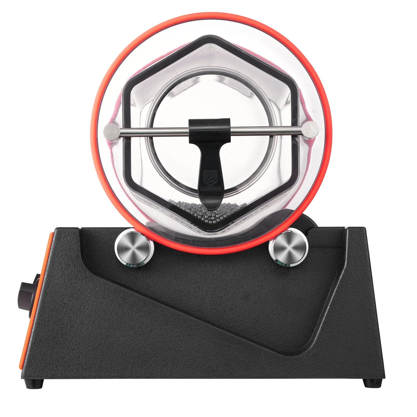 VEVOR Jewelry Polisher Tumbler, 11lbs/5kg Capacity Mini Rotary Tumbler Machine with 0-60 Minutes Timer, 5 Speeds Jewelry Rotary Finisher for Surface Polishing Grinding Buffing Gemstones Jewels Coins